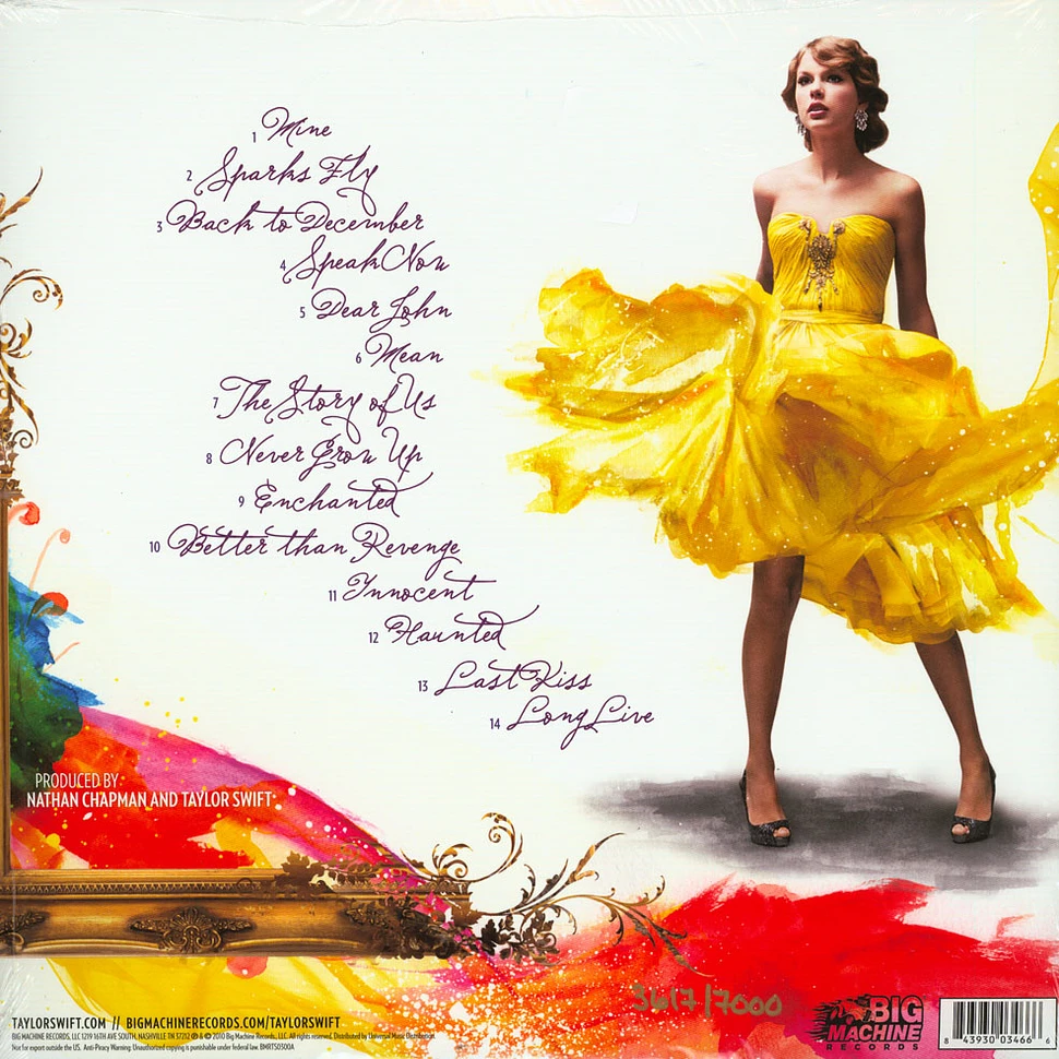 Taylor Swift - Speak Now Smoke Colored Vinyl Edition