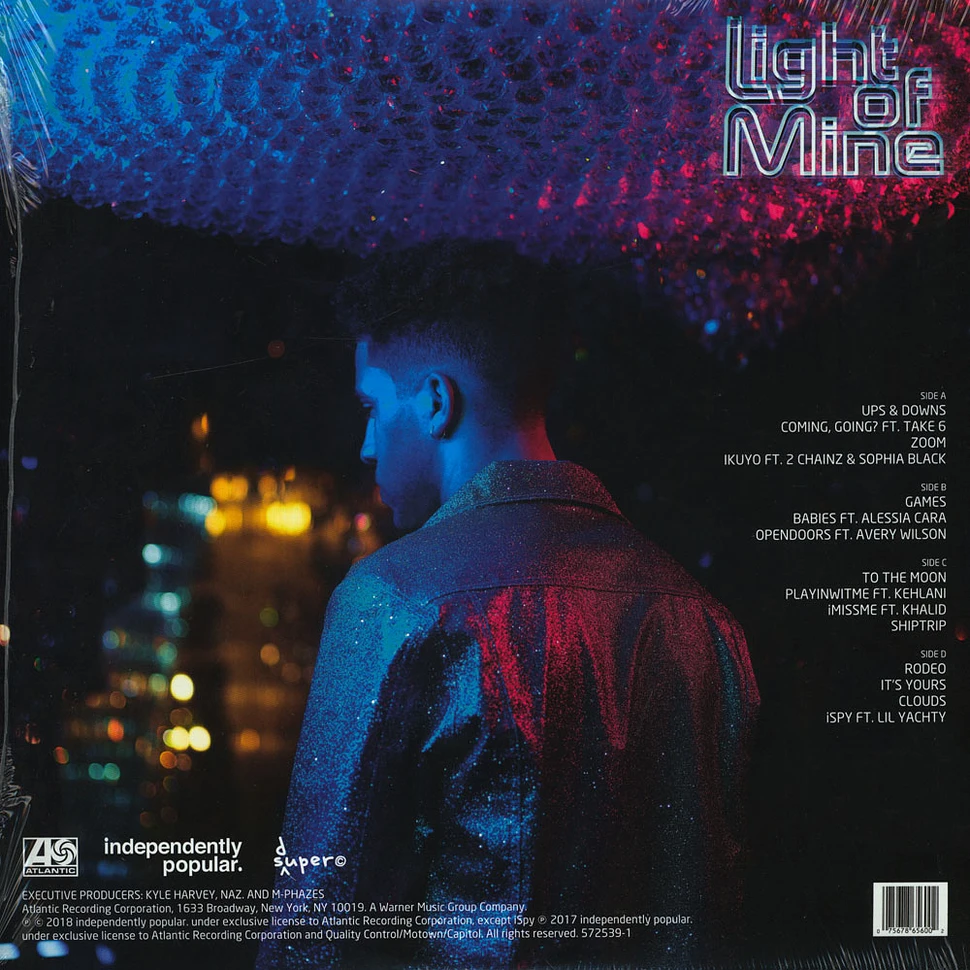 Kyle - Light Of Mine Clear Vinyl Edition
