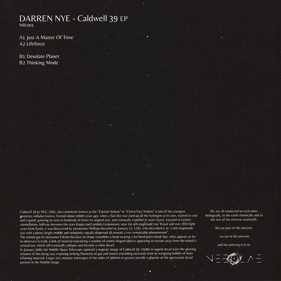 Darren Nye - Caldwell 39 EP