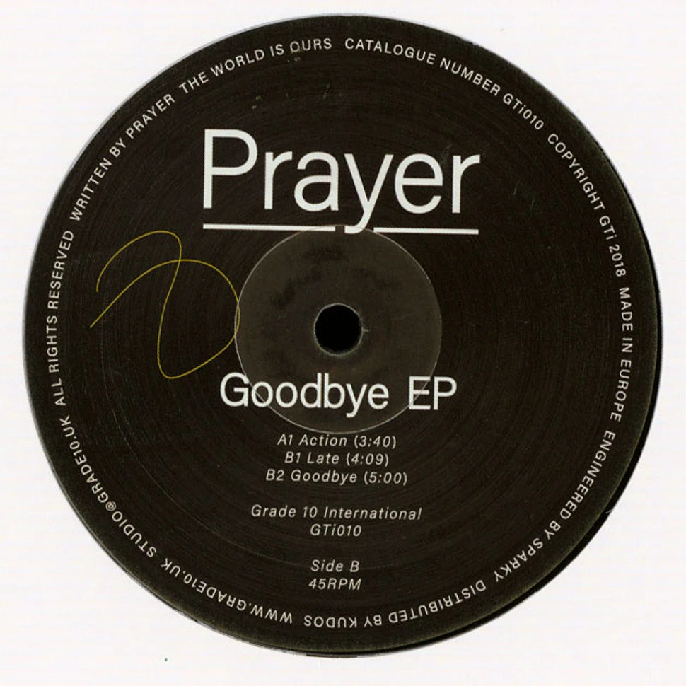 Prayer - Goodbye EP