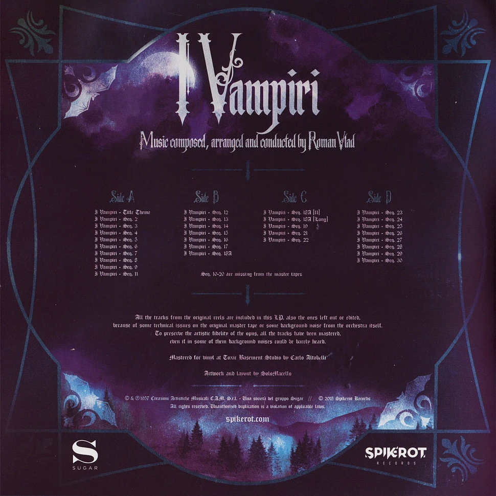 Roman Vlad - OST I Vampiri