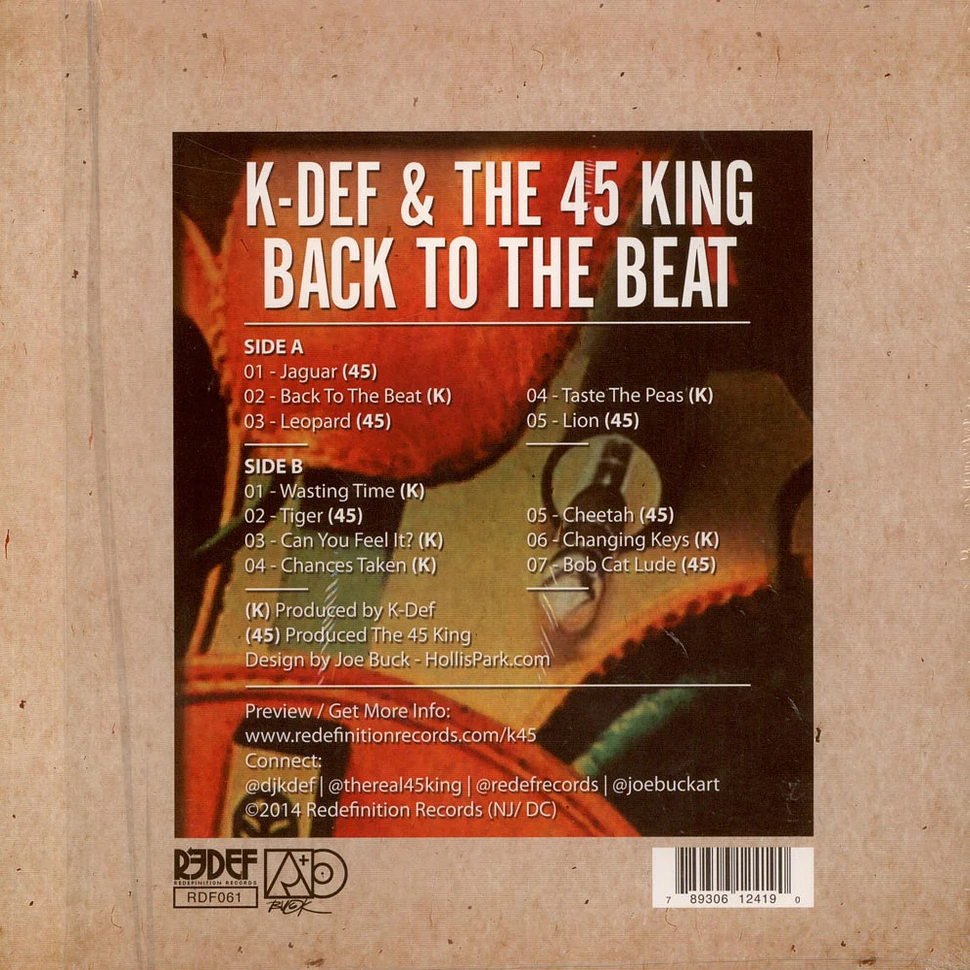 K-Def & The 45 King - Back To The Beat