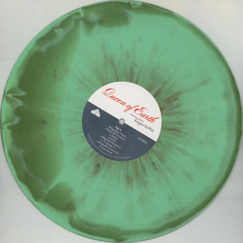 Keegan DeWitt - OST Queen Of Earth Green Swirl With Gold Splatter Vinyl Edition