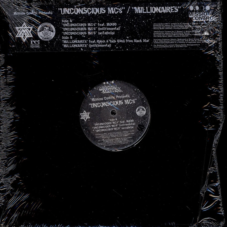 V.A. - Mission Control Presents: Unconscious MC's / Millionaires