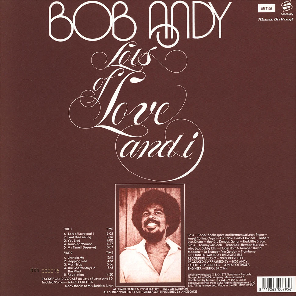 Bob Andy - Lots Of Love And I