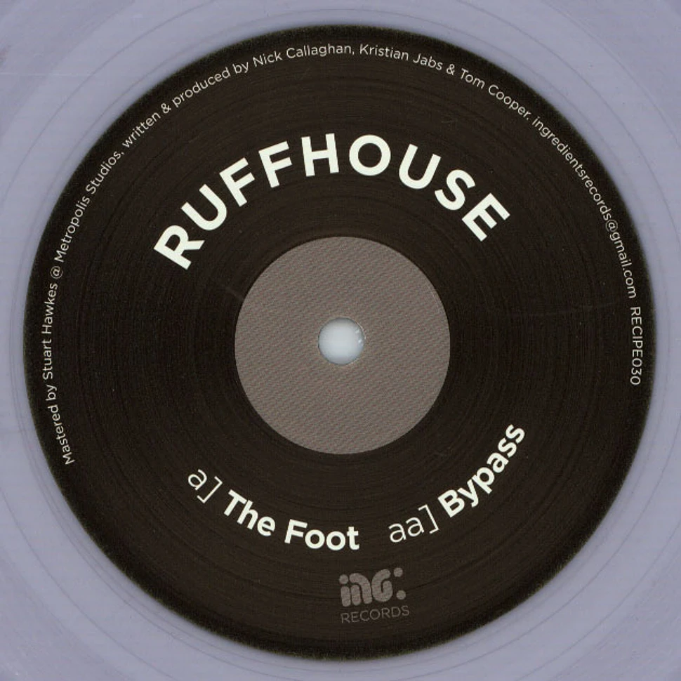 Ruffhouse - The Foot / Bypass Clear Vinyl Edition