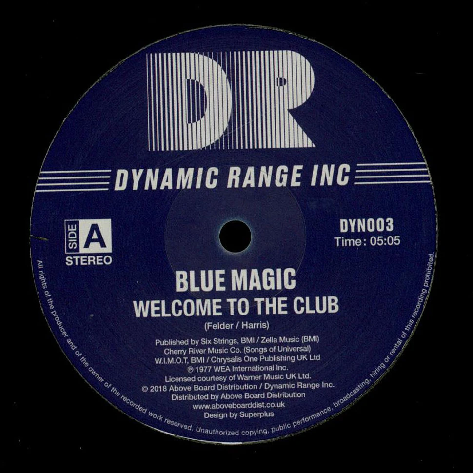 Blue Magic - Welcome To The Club / Look Me Up Tom Moulton Remix