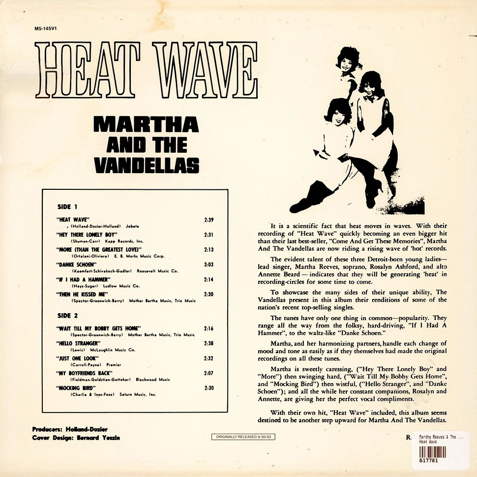 Martha Reeves & The Vandellas - Heat Wave