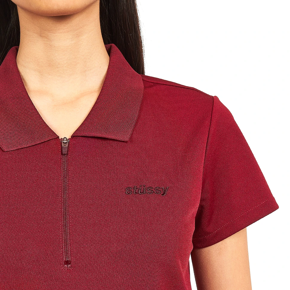 Stüssy - Sabine Zip Polo SS