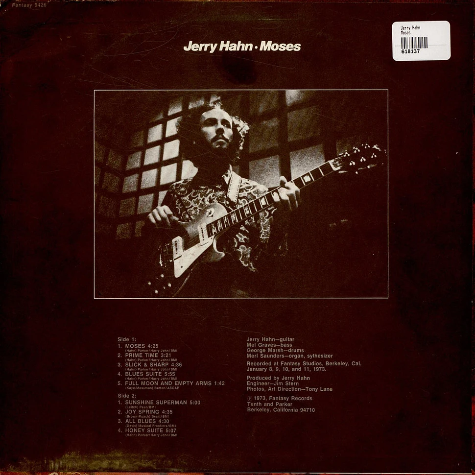 Jerry Hahn - Moses