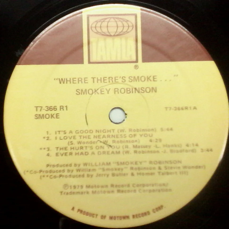 Smokey Robinson - Where There's Smoke...