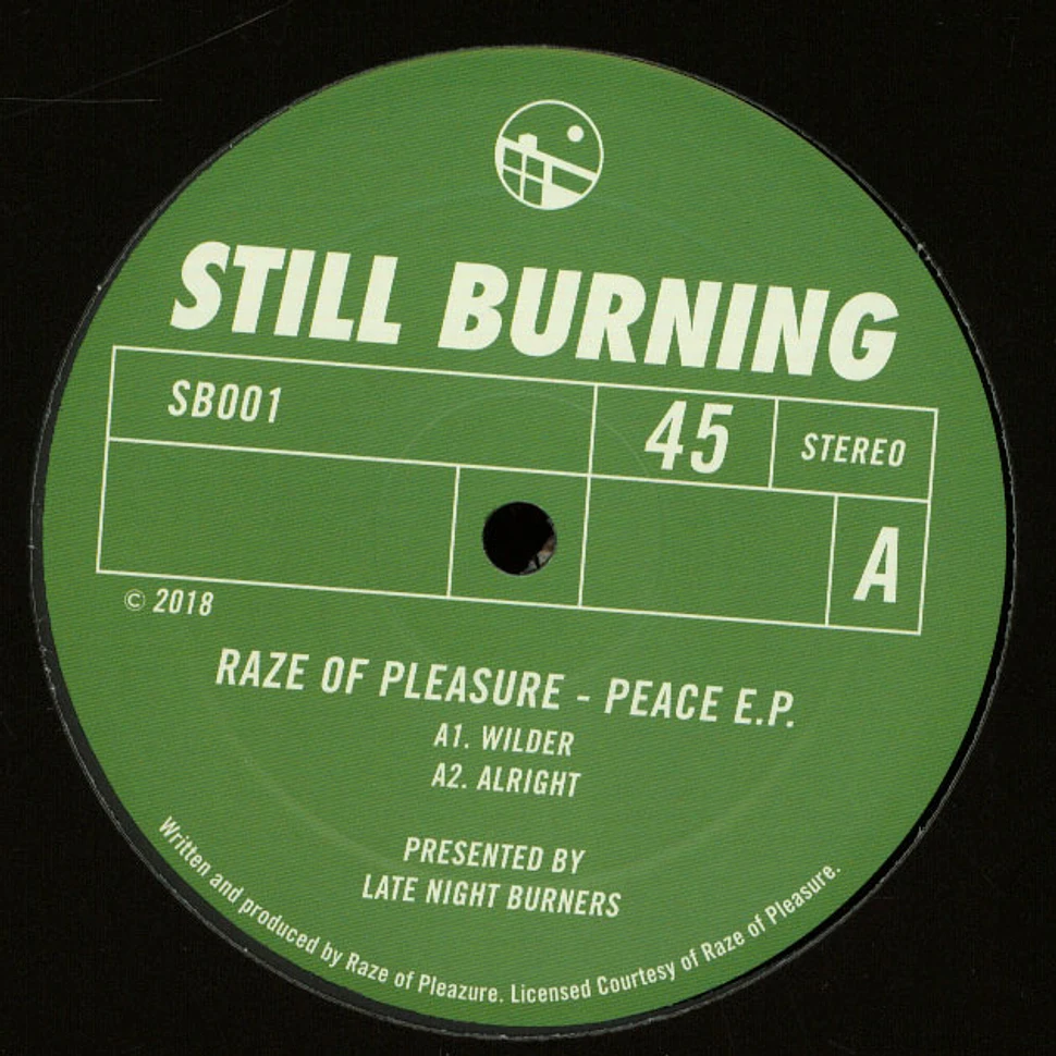 Raze Of Pleasure - Peace EP