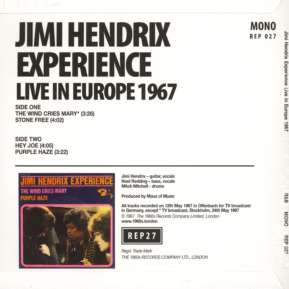 Jimi Hendrix Experience - Live In Europe