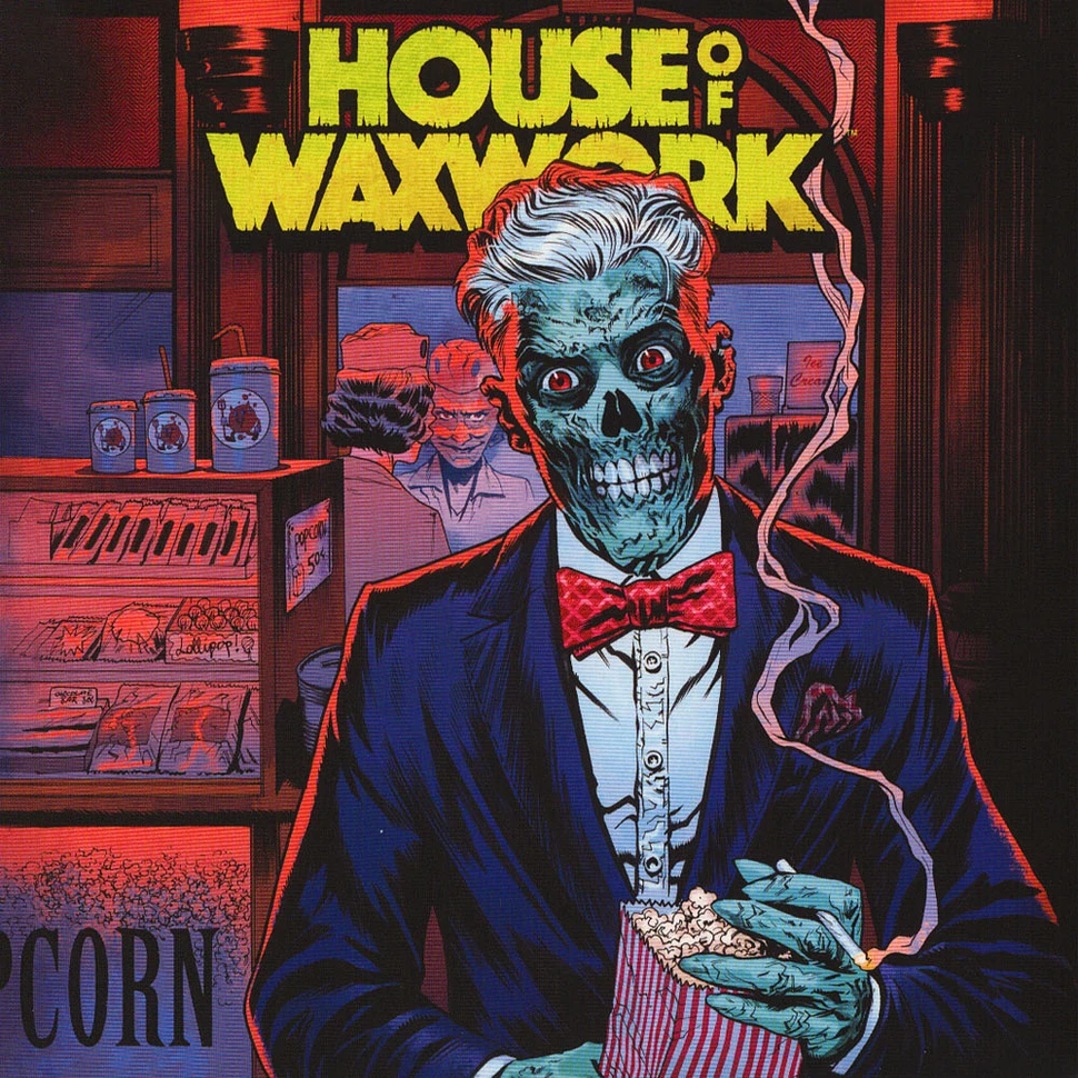 House Of Waxwork - Issue 2 Nowhere Wolf Cover Edition / OST Blood Puddle Clear Colored Vinyl