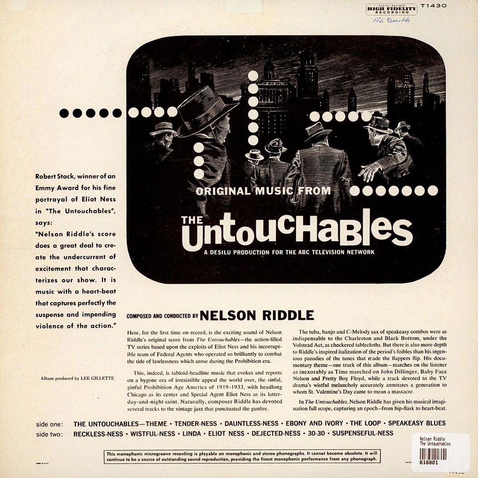 Nelson Riddle - The Untouchables