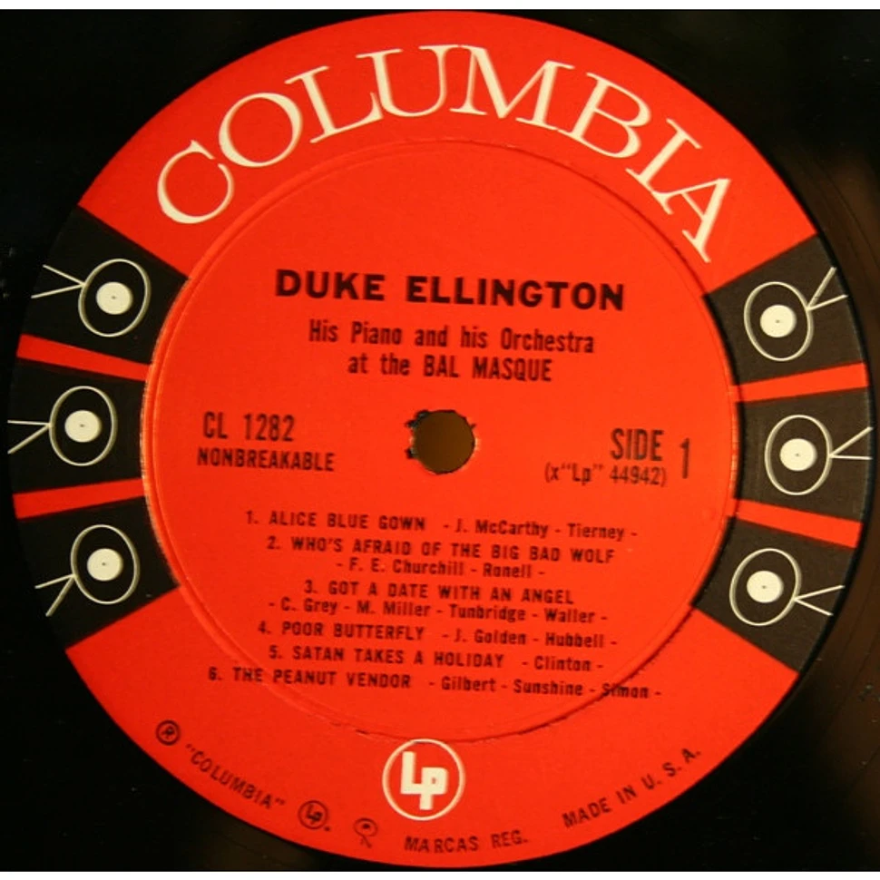 Duke Ellington - Duke Ellington His Piano And His Orchestra At The Bal Masque