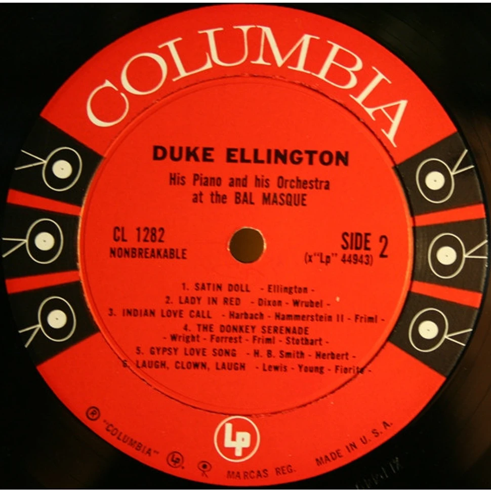 Duke Ellington - Duke Ellington His Piano And His Orchestra At The Bal Masque