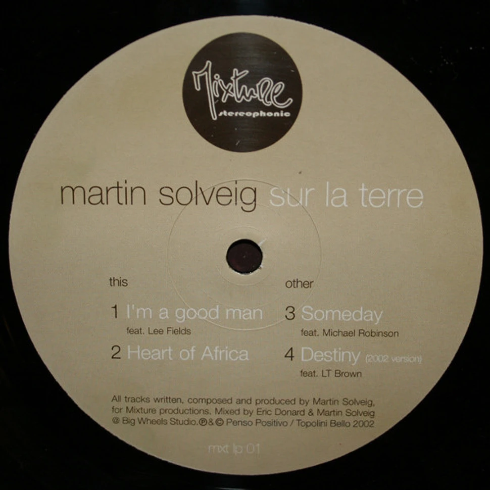 Martin Solveig - Sur La Terre