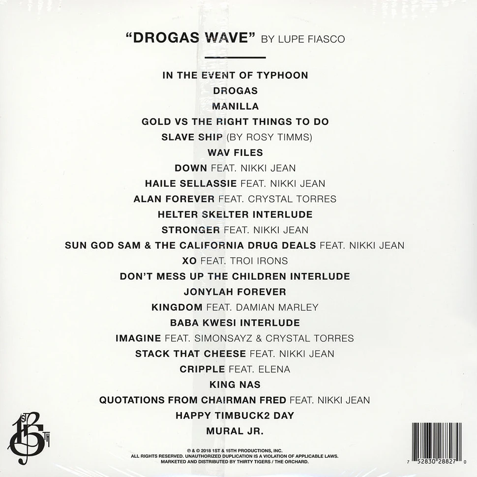 Lupe Fiasco - Drogas Wave