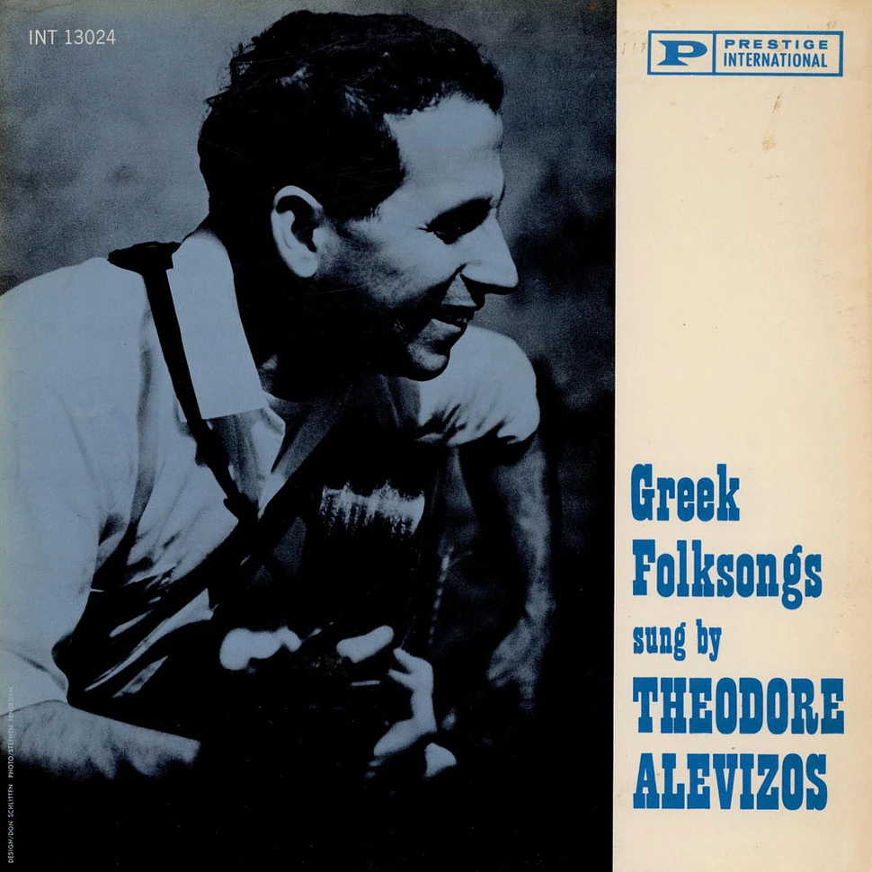 Ted Alevizos - Greek Folk Songs Sung By Theodore Alevizos