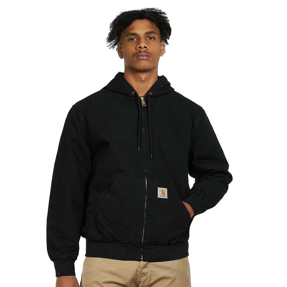 Carhartt WIP - Active Jacket Dearborn Canvas, 12 oz (Black Rigid)