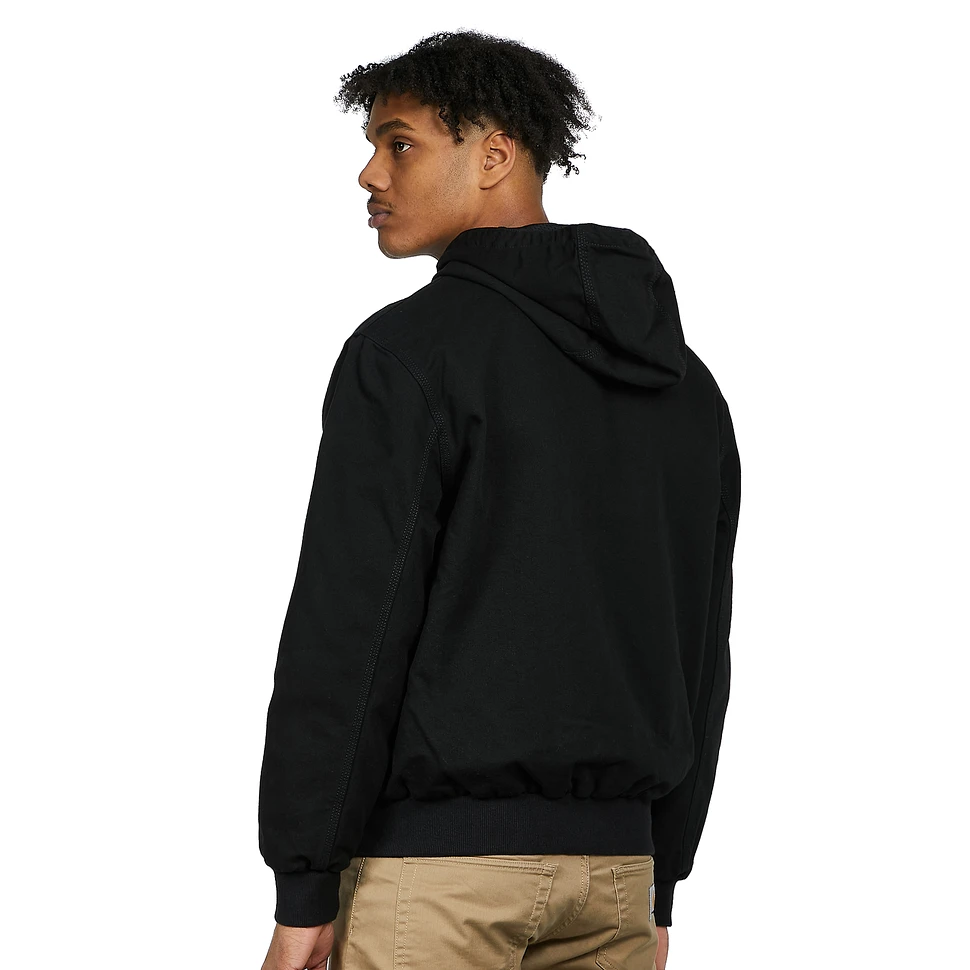 Carhartt WIP ACTIVE JACKET DEARBORN - Lichte jas - black rinsed/zwart 