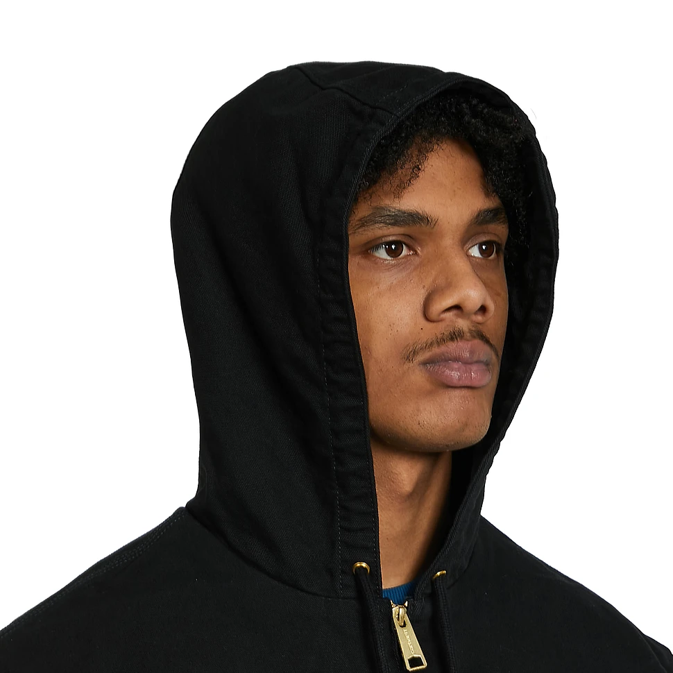 Carhartt WIP ACTIVE JACKET DEARBORN - Lichte jas - black rinsed/zwart 