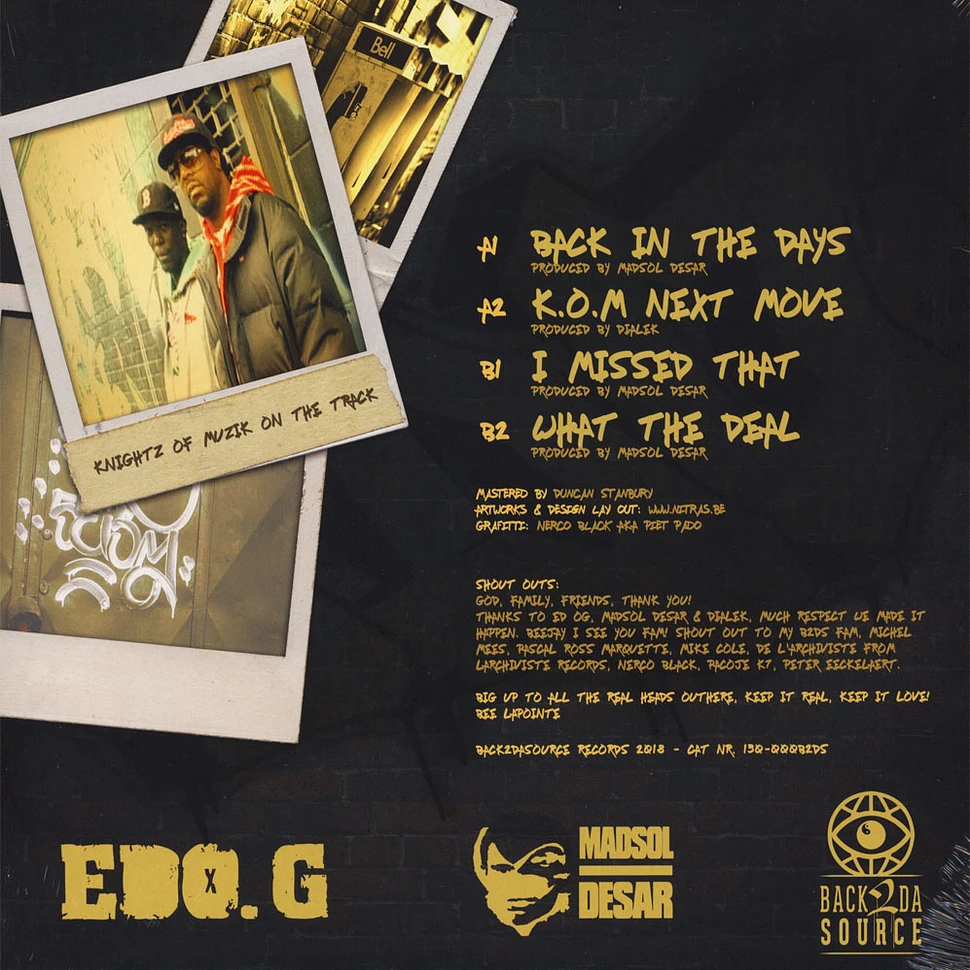 Edo. G - Knightz Of The Edo G Musik EP