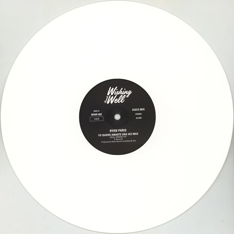Ryan Paris - Besoin D'amour White Vinyl Edition