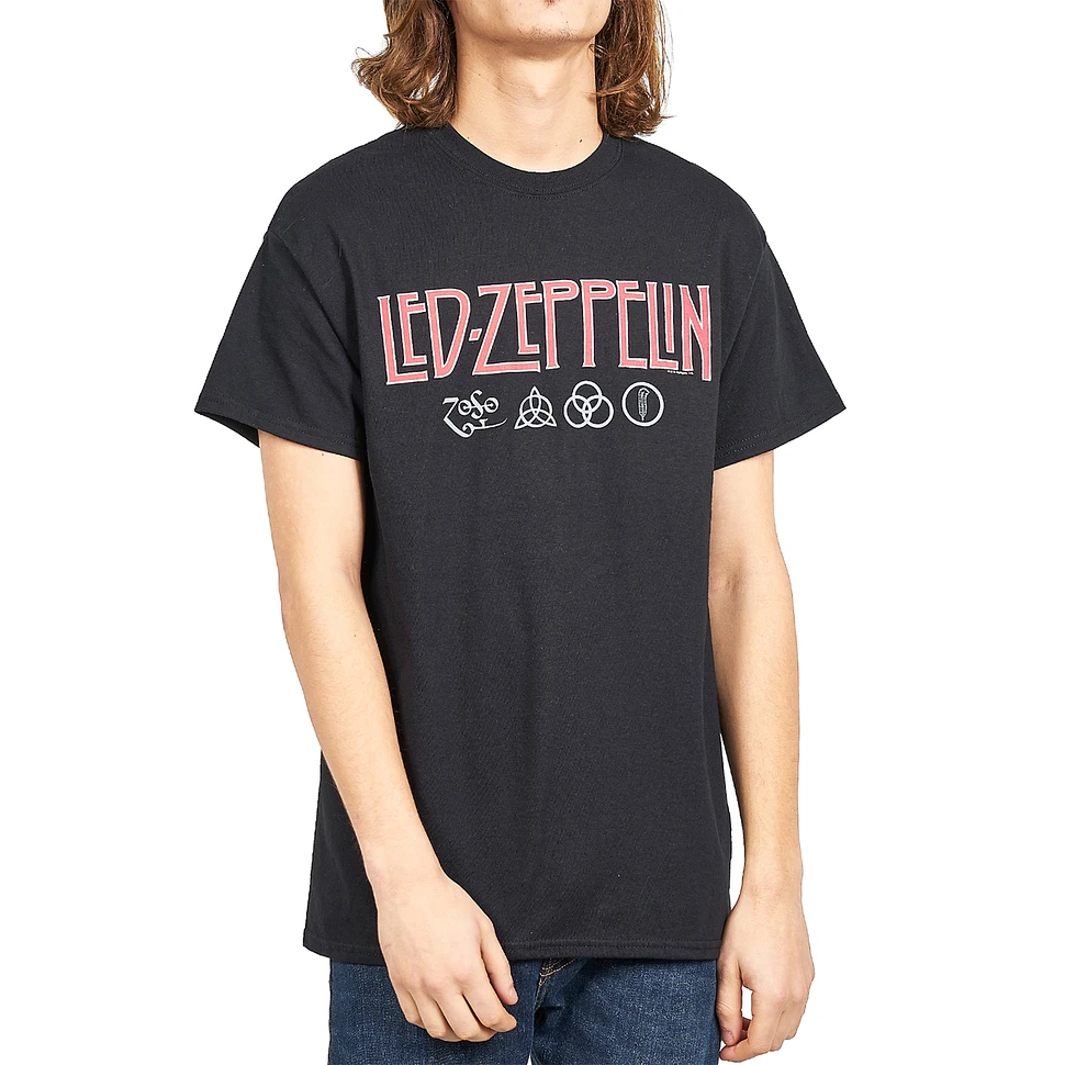 Led Zeppelin - Logo & Symbols T-Shirt