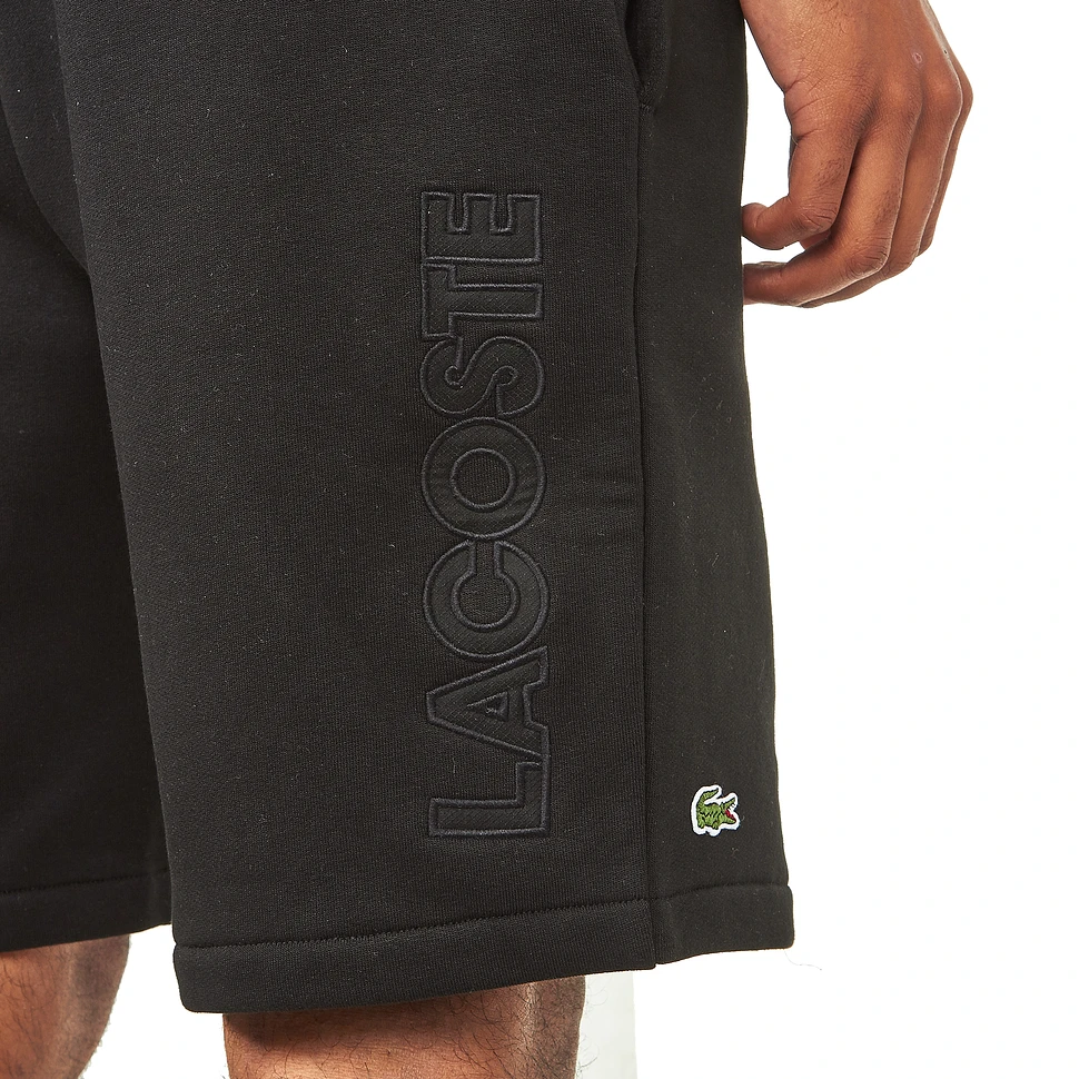 Lacoste - Embroidered Green Crocodile Sewn On Shorts
