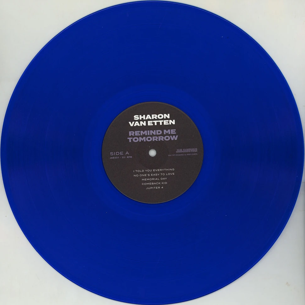 Sharon Van Etten - Remind Me Tomorrow Colored Vinyl Edition