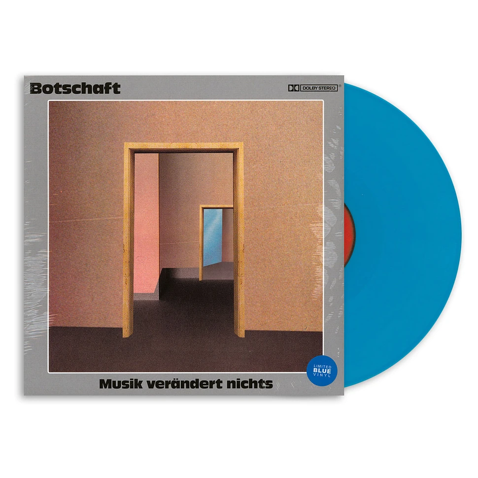 Botschaft - Musik Verändert Nichts HHV Exclusive Blue Vinyl Edition