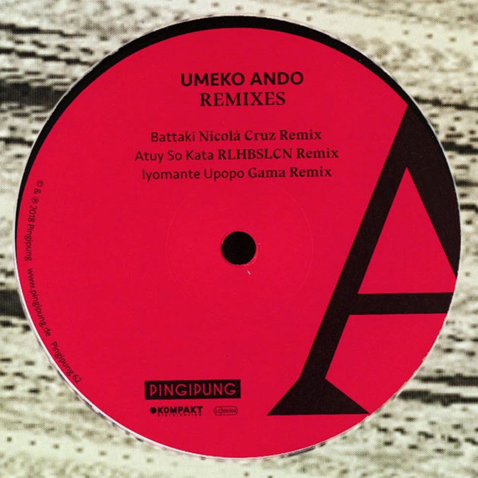 Umeko Ando - Ihunke Remixes