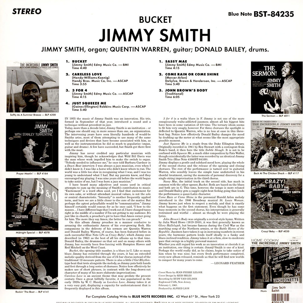 Jimmy Smith - Bucket