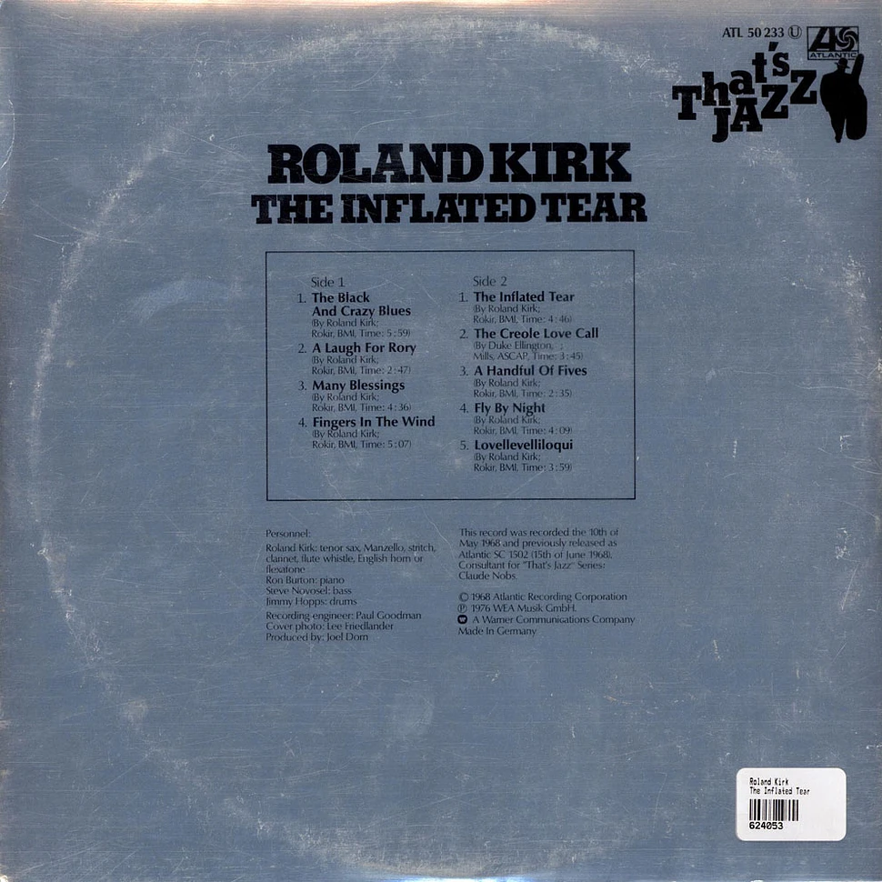 Roland Kirk - The Inflated Tear