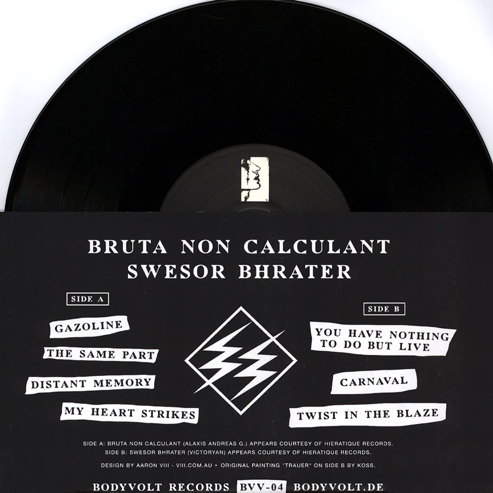 Bruta Non Calculant & Swesor Bhrater - Split EP