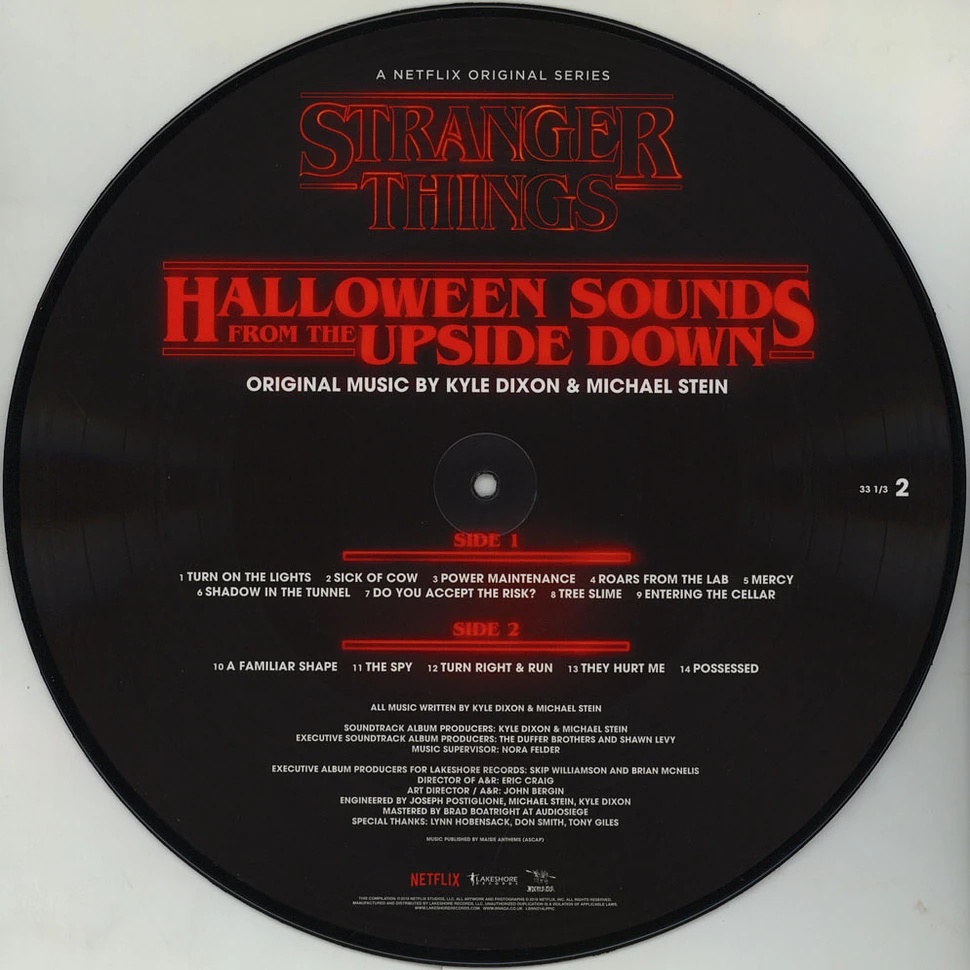 Kyle Dixon & Michael Stein - OST Stranger Things: Halloween Sounds From The Upside Down Picture Disc Edition