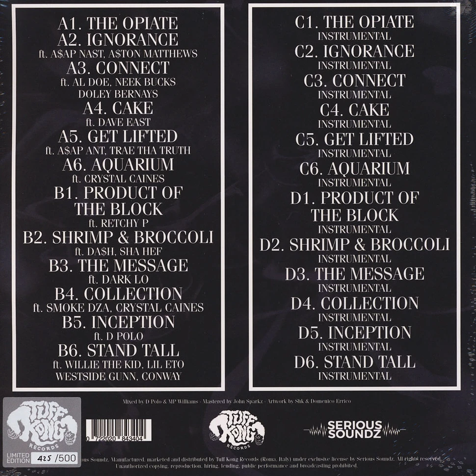 V Don - The Opiate Black Vinyl Edition