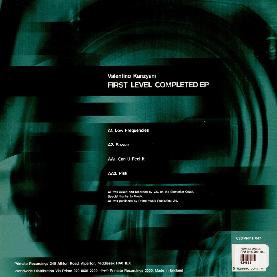 Valentino Kanzyani - First Level Completed E.P.