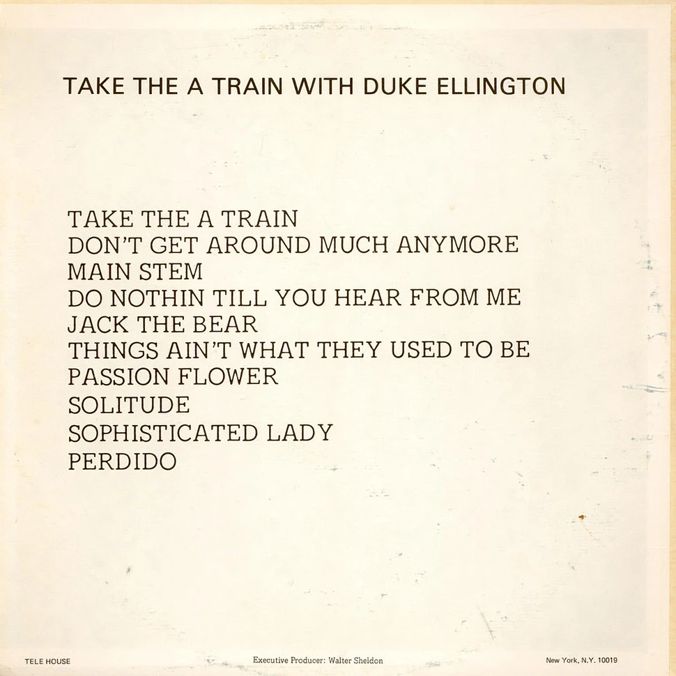 Duke Ellington - Take A Train With Duke Ellington