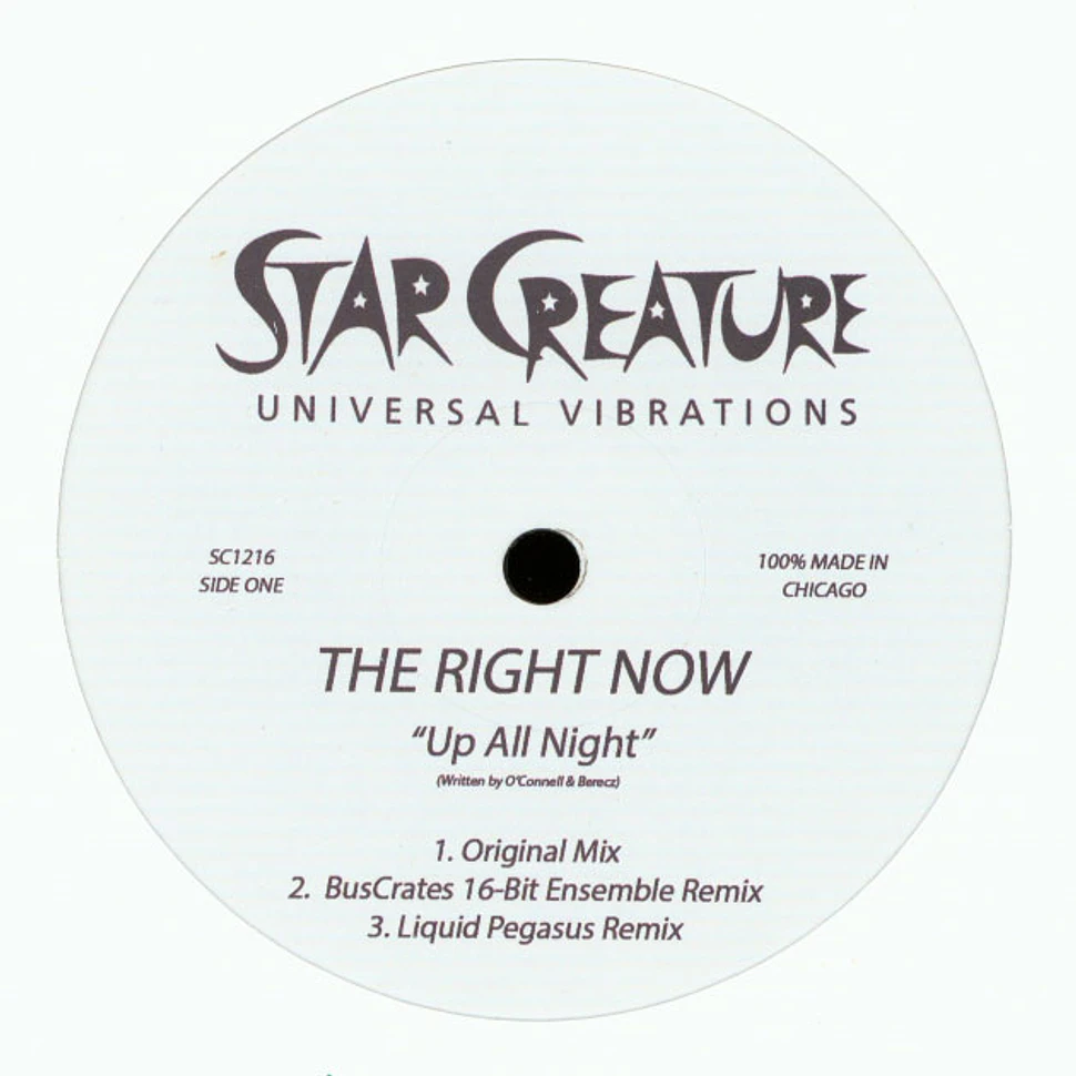 The Right Now - Up All Night