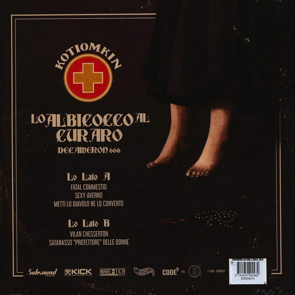 Kotiomkin - Lo Albicocco Al Curaro - Decameron 666 Apricot Colored Vinyl Edition