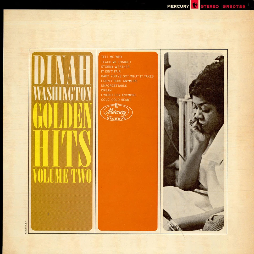 Dinah Washington - Golden Hits / Volume Two