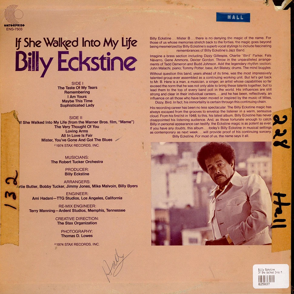 Billy Eckstine - If She Walked Into My Life