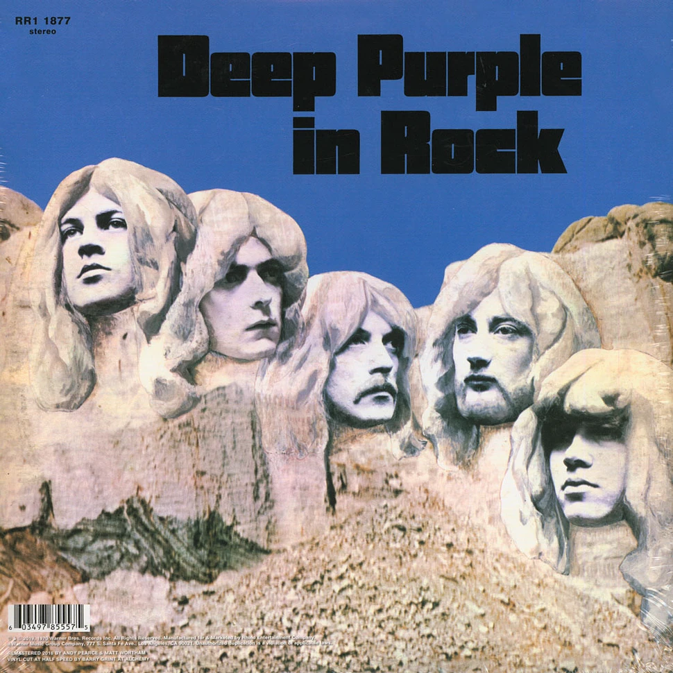 Deep Purple - In Rock Purple Vinyl Edition