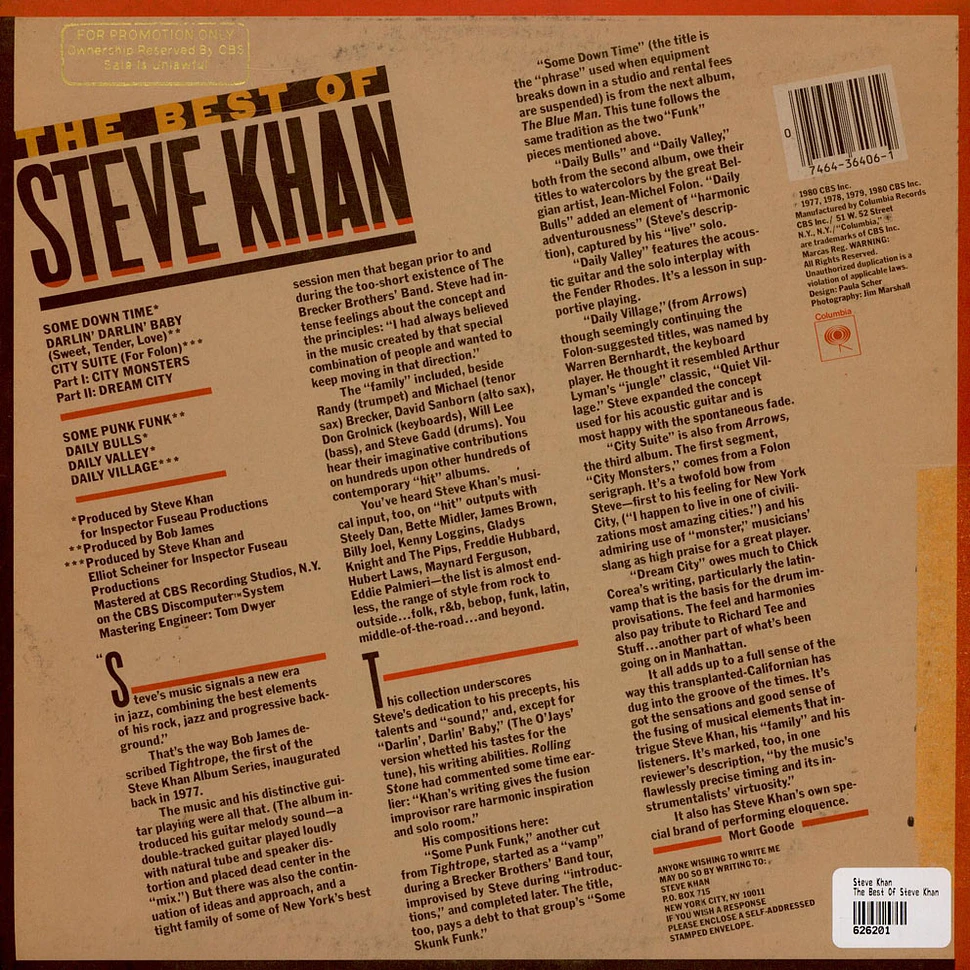 Steve Khan - The Best Of Steve Khan