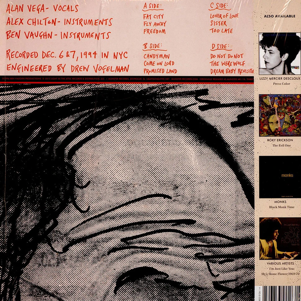 Alan Vega · Alex Chilton · Ben Vaughn - Cubist Blues