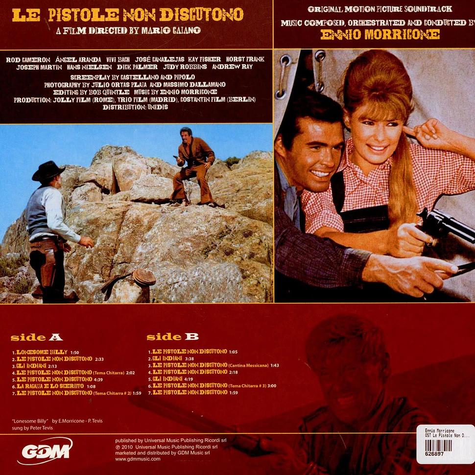Ennio Morricone - Le Pistole Non Discutono (Original Motion Picture Soundtrack)