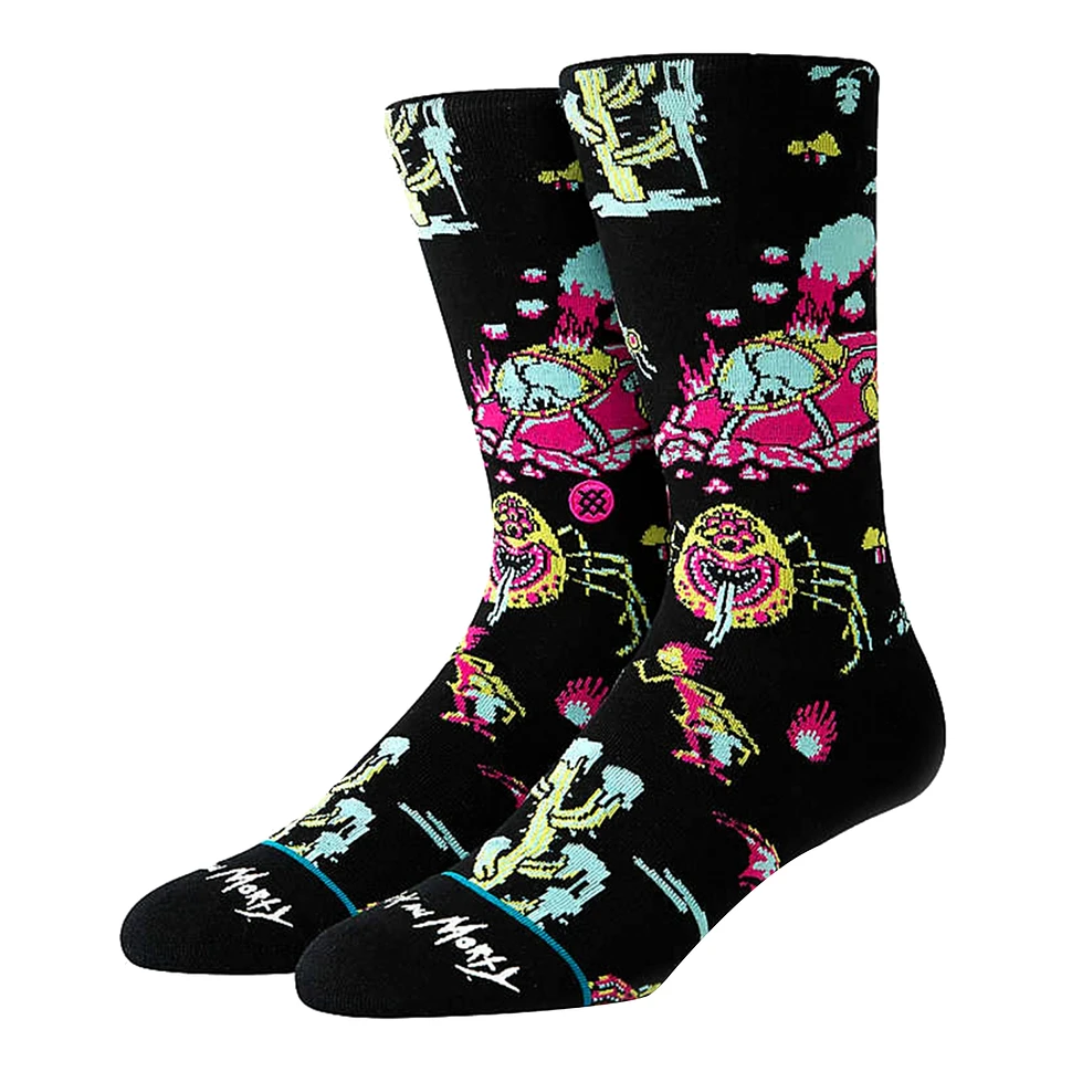 Stance x Rick & Morty - Crash Landing Socks